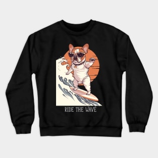 Dog Surfing 7701 Crewneck Sweatshirt